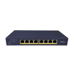 Amer Networks SGD8P Desktop &amp; Rackmount Fast Ethernet Power over Ethernet Manuel du propri&eacute;taire