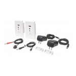 Manhattan 207607 1080p HDMI over Ethernet Extender Wallplate Kit Quick Instruction Guide