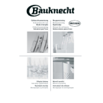 Bauknecht EMCS 8238 PT Instruction for Use