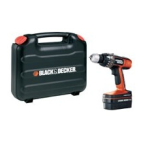 Black &amp; Decker PS18K Cordless drill Instruction manual