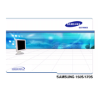Samsung 170S Computer Monitor Manual de usuario