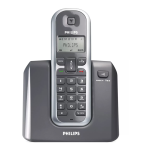 Philips Draadloze telefoon met antwoordapparaat SE1554B/22 Gebruiksaanwijzing