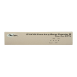 Gefen EXT-DVIKVM-ELR User manual