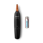 Philips NT1140/10 Nose trimmer series 1000 舒适的耳鼻修剪器 ユーザーマニュアル