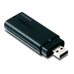 TRENDNET XU8TEW664UBV2 N300Wireless Dual Band USB Adapter User's Guide