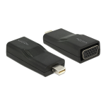 DeLOCK 65654 Adapter mini DisplayPort 1.2 male &gt; VGA female black Data Sheet