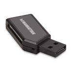 Manhattan 101677 Mini USB 2.0 Multi-Card Reader/Writer Datasheet