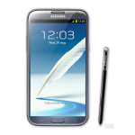 Samsung Galaxy Note II sfr Mode d'emploi