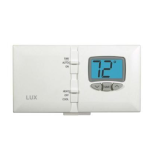 LUX Thermostat DMH110-010 Non-Programmable Thermostat Installation and Operating Instructions