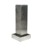 BOND MANUFACTURING Y98255 Alcazar 14 in. W x 14 in. D x 24 in. H Water Fountain Mode d'emploi