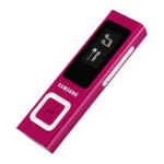 Samsung YP-U6QP 2Gb Pink Руководство пользователя