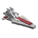 Lego 20007 Republic Attack Cruiser installation Guide