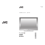 JVC LT-Z32FX6 Flat Panel Television User manual