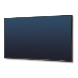 NEC MultiSync V423 Datasheet | Manualzz