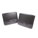 Insignia NS-D9PDVD15 9&quot; Dual TFT-LCD Portable DVD Player Quick Start Guide