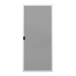 JELD-WEN 380357 36 in. x 80 in. Premium Atlantic White Painted Aluminum Left-Hand Sliding Patio Door Screen Use and Care Manual