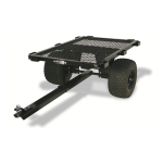 Ohio Steel FB-ATV 1000 lb. Capacity Steel Flatbed ATV Cart Use and Care Manual