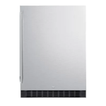 Summit Appliance SPR627OS2 4.6 cu. ft. Outdoor Refrigerator installation Guide