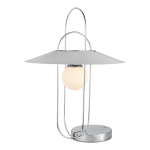 VONN Lighting VAT6271CH Lyra 24.25 in. Chrome Indoor Integrated LED Table Lamp Specification