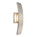 Unbranded EL2101-5-SH-L Medium 1-Light Brushed Nickel LED Outdoor Wall Lantern Sconce Instructions
