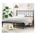 Zinus FBMOMP-10T Olga Navy Twin Metal Platform Bed Frame Use and Care Manual
