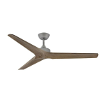 Hinkley 903760FGT-NDD Chisel 60 in. Indoor/Outdoor Graphite Ceiling Fan Specification