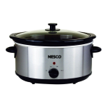 Nesco SC-6-22 1.5 Qt., 4 Qt., and 6 Qt. Slow Cookers Owner Manual