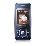 Samsung SGH-M610 Lietotāja rokasgrāmata
