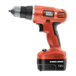 Black&amp;Decker CD18C C&amp;#39;LESS DRILL/DRIVER instruction manual