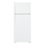GE GTH18CCEBB 18.1 Cu. Ft. Top-Freezer Refrigerator Quick Specs
