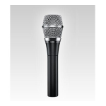Shure SM86 Vocal Microphone User guide