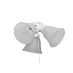 Maxim FKT207FTMW 3-Light Ceiling Fan Light Kit, in Matte White Spec Sheet