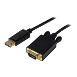 StarTech.com 3 ft DisplayPort to VGA Adapter Converter Cable – DP to VGA 1920x1200 - Black Datasheet