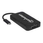 Manhattan 152600 USB-C 4-in-1 Audio/Video Converter Quick Instruction Guide