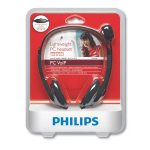 Philips SHM1600 PC Headset Datasheet
