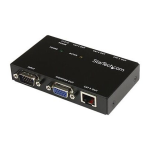 StarTech.com ST121R VGA over CAT 5 Remote Receiver for Video Extender Owner's Manual
