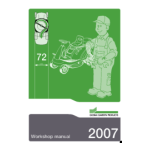 Global garden products Rider72 hydro Workshop Manual