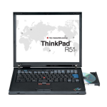 Lenovo ThinkPad R51 Üzemeltetési És Hibajavítási Kézikönyv