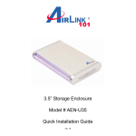 Airlink101 ANAS550 Computer Drive User manual