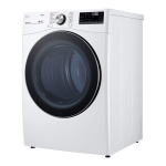 LG Electronics DLEX4200W 7.4 cu. ft. Ultra Large Capacity White Smart Electric Vented Dryer User guide