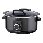 MorphyRichards Sear &amp; Stew 6.5L Hinged Lid Slow Cooker Instruction