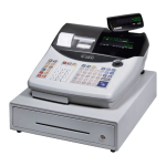 Casio TE-2200 Cash Register Manual de usuario