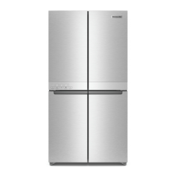 KitchenAid KRCB 6040 Fridge/freezer combination Brugervejledning | Manualzz