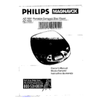 Philips AZ7333 User's Manual