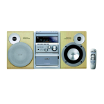 Philips MCM9 Stereo System User manual