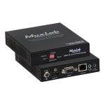 Muxlab HDMI 2.0 over IP PoE Extender, 4K/60 Datasheet
