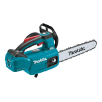 Makita XCU06T-DUB183Z 10 in. 5.0 Ah 18-Volt LXT Brushless Cordless Chain Saw Kit Manual