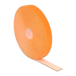 DeLOCK 18748 Velcro tape on roll L 10 m x W 20 mm orange Datenblatt