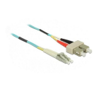DeLOCK 86564 Cable Optical Fibre LC to SC Multi-mode OM3 1 m Scheda dati