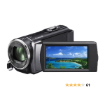 Sony HDR-CX210 Camcorder User manual
